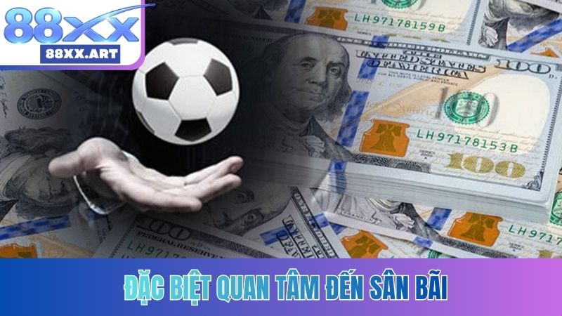 Đặc biệt quan tâm đến sân bãi